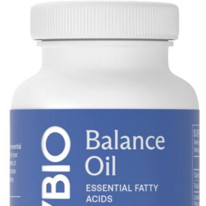 BodyBio Omega Oils 3 & 6 - Essential Fatty Acids for Brain and Heart Health | Organic Safflower and Flax Seed Oil Blend | Cold-Pressed Oils | DHA EPA | Balance Oil 60 Softgel
