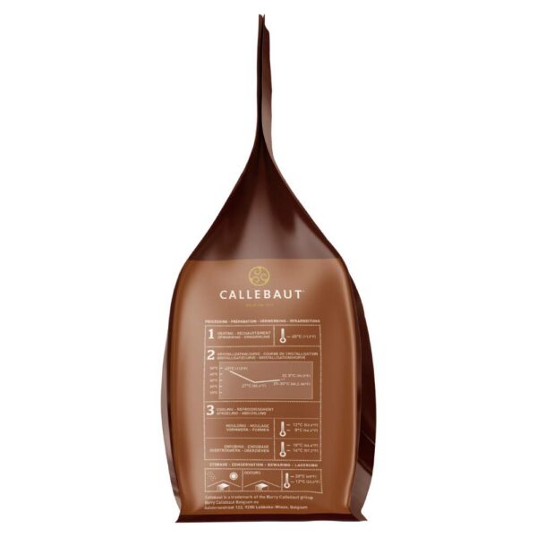 Belgian Milk Chocolate Baking Callets (Chips) - 33.6% - 1 bag, 5.5 lbs - Image 3