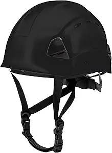 DEWALT DPG22V Black Type II Class C 4-Point Ratcheting Vented Safety Helmet