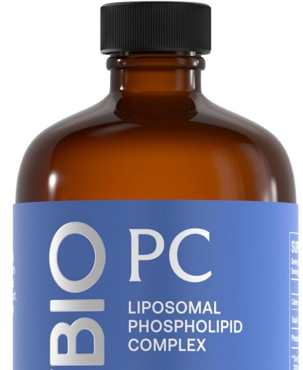BodyBio PC - Phosphatidylcholine for Brain Health, Mental Clarity, Cognitive Function, Cellular Repair & Healthy Aging, Phosholid Complex Supplement for Gentle Daily Detox