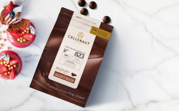 Belgian Milk Chocolate Baking Callets (Chips) - 33.6% - 1 bag, 5.5 lbs - Image 4