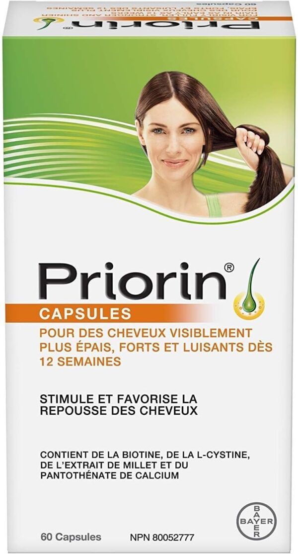 Capsules 60 caps - 3 Pack (180 count) Brand: Priorin - Image 3