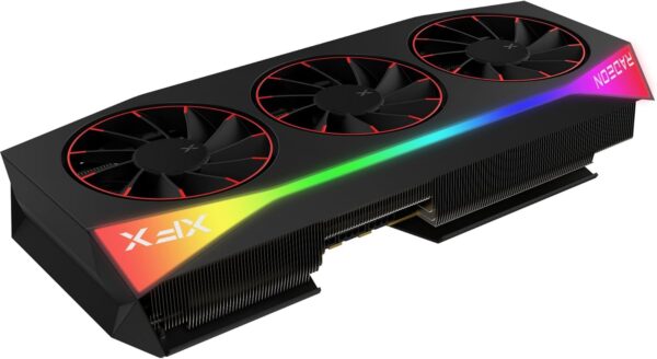 XFX Mercury AMD Radeon RX 9070XT OC Magnetic Air Edition with RGB 16GB GDDR6 HDMI 3xDP, AMD RDNA 4 RX-97TMARGBA - Image 2
