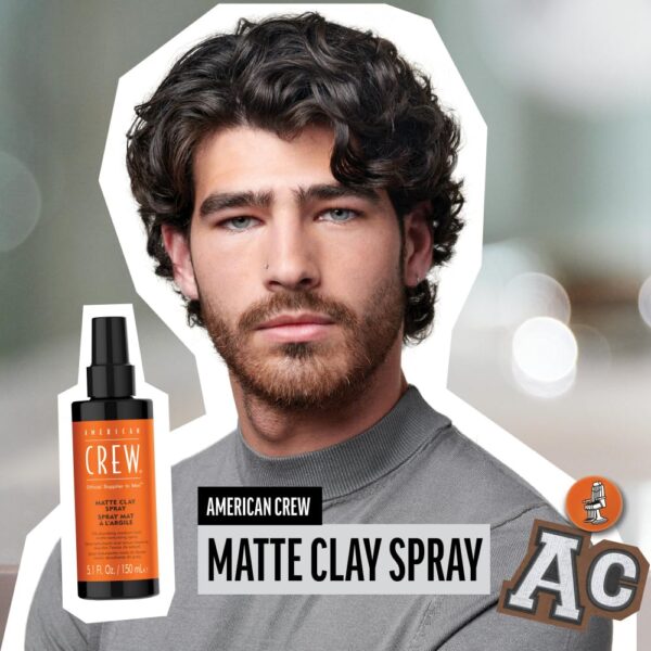 American Crew Matte Clay Spray 5.1 Fl Oz (Pack of 1) - Image 2