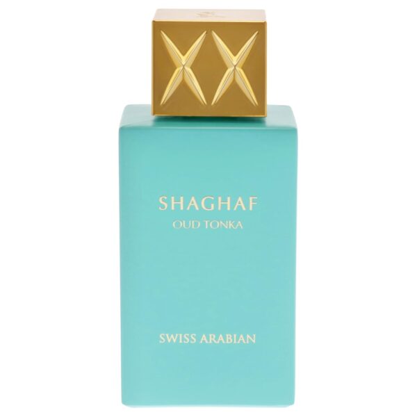 Swiss Arabian Shaghaf Oud Tonka - Vanilla Perfume with Warm Amber Fragrance - Earthy and Woody Allure - Enchanting Fusion of Arabic Perfume - 2.5 oz