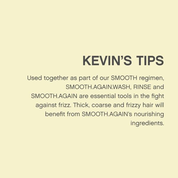 KEVIN.MURPHY SMOOTH.AGAIN RINSE - Smoothing Conditioner - For Thick, Coarse Hair - Hair Repair Conditioner - Sulphate-Free - Shine Enhancing - 250 mL / 8.4 fl oz - Image 3