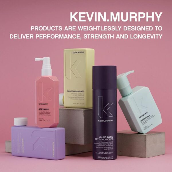 KEVIN.MURPHY SMOOTH.AGAIN RINSE - Smoothing Conditioner - For Thick, Coarse Hair - Hair Repair Conditioner - Sulphate-Free - Shine Enhancing - 250 mL / 8.4 fl oz - Image 2